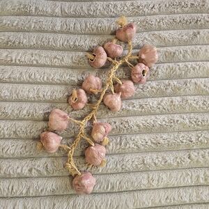 Rustic Pink Garlic Wall Decor